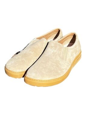 NWT Birkenstock Oswego Men’s Size 13 Suede Slip On Casual Shoes Sandcastle EU 46